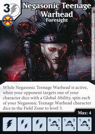Negasonic Teenage Warhead Foresight 30 124 Common Negasonic Teenage Warhead Foresight 30 124 Common