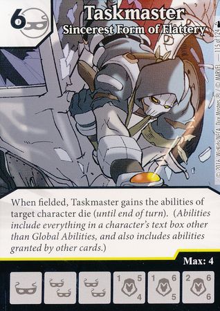 Taskmaster Sincerest Form of Flattery 115 124 Rare Taskmaster Sincerest Form of Flattery 115 124 Rare