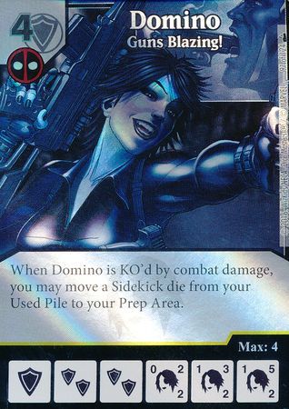 Domino Guns Blazing Foil 91 124 Rare Marvel Dice Masters Foil Singles Deadpool Singles Domino Guns Blazing Foil 91 124 Rare Marvel Dice Masters Foil Singles Deadpool Singles