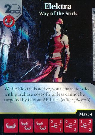 Elektra Way of the Stick Foil 92 124 Rare Marvel Dice Masters Foil Singles Deadpool Singles Elektra Way of the Stick Foil 92 124 Rare Marvel Dice Masters Foil Singles Deadpool Singles
