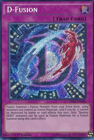 D Fusion DESO EN008 Secret Rare 1st Edition Destiny Soldiers 1st Edition Singles D Fusion DESO EN008 Secret Rare 1st Edition Destiny Soldiers 1st Edition Singles