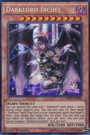 Darklord Ixchel DESO EN030 Secret Rare 1st Edition Destiny Soldiers 1st Edition Singles Darklord Ixchel DESO EN030 Secret Rare 1st Edition Destiny Soldiers 1st Edition Singles