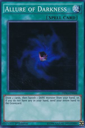 Allure of Darkness DESO EN044 Super Rare 1st Edition Allure of Darkness DESO EN044 Super Rare 1st Edition