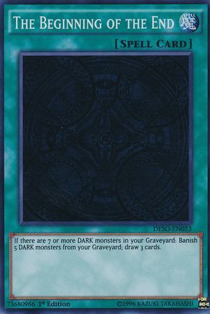 The Beginning of the End DESO EN053 Super Rare 1st Edition The Beginning of the End DESO EN053 Super Rare 1st Edition