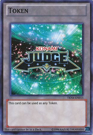 Super Rare Near Mint TCG: X1 UDS Judge Token Yu-Gi-Oh TKN4-EN026 Sealed 