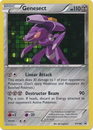 Genesect XY196 Holo Promo Pokemon XY Promos Genesect XY196 Holo Promo Pokemon XY Promos