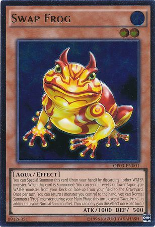 Ultimate Rare Swap Frog OP03 EN001 Ultimate Rare Swap Frog OP03 EN001