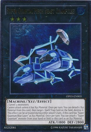 Ultimate Rare Super Quantal Mech Beast Grampulse OP03 EN003 Ultimate Rare Super Quantal Mech Beast Grampulse OP03 EN003