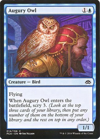 Augury Owl 014 156 Planechase Anthology Singles Augury Owl 014 156 Planechase Anthology Singles