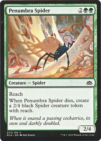Penumbra Spider 073 156 Planechase Anthology Singles Penumbra Spider 073 156 Planechase Anthology Singles