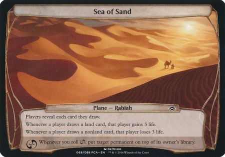 Sea of Sand Oversized Card Sea of Sand Oversized Card