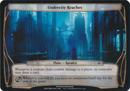Undercity Reaches Oversized Card Planechase Anthology Planar Singles Undercity Reaches Oversized Card Planechase Anthology Planar Singles