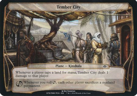 Tember City Oversized Card Tember City Oversized Card