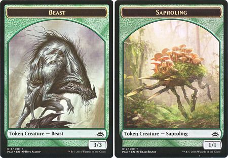 Beast Token 013 Saproling Token 019 PCA Planechase Anthology Singles Beast Token 013 Saproling Token 019 PCA Planechase Anthology Singles
