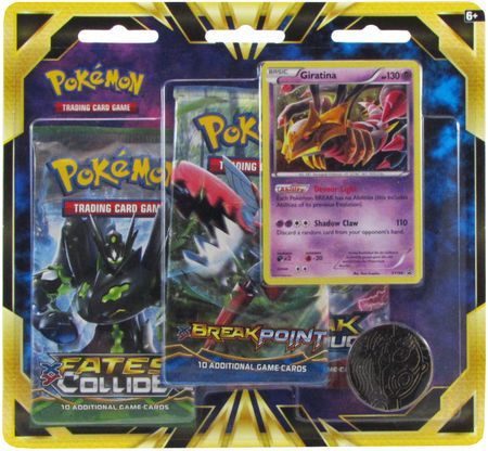 Giratina 3-Pack Blister Pack w/ Collectible Coin (Pokemon)