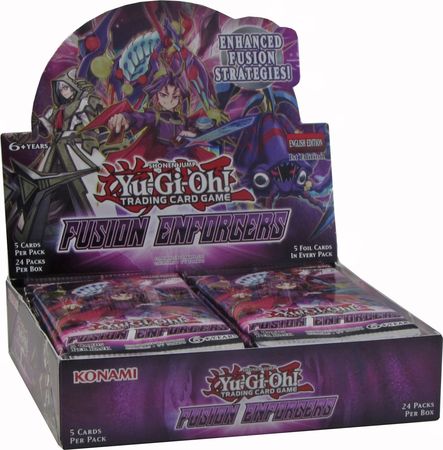 Yu-Gi-Oh 24 Pack Fusion Enforcers 1st Ed Factory Sealed Booster Box