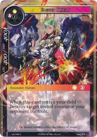 Blessed Knight LEL 046 Common Force of Will Legacy Lost Singles Blessed Knight LEL 046 Common Force of Will Legacy Lost Singles
