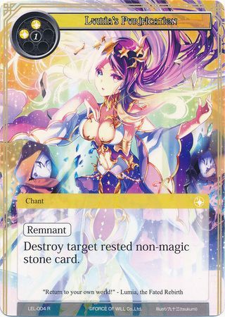 Lumia s Purification LEL 004 Rare Force of Will Legacy Lost Singles Lumia s Purification LEL 004 Rare Force of Will Legacy Lost Singles