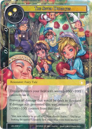 The Seven Dwarves LEL 008 Uncommon Force of Will Legacy Lost Singles The Seven Dwarves LEL 008 Uncommon Force of Will Legacy Lost Singles