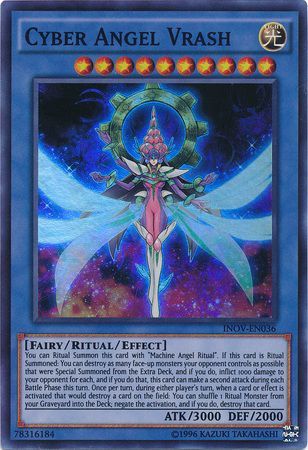 Cyber Angel Vrash INOV EN036 Super Rare Unlimited Cyber Angel Vrash INOV EN036 Super Rare Unlimited