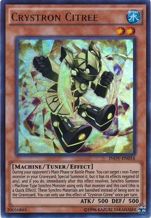 Crystron Citree INOV EN016 Ultra Rare Unlimited Crystron Citree INOV EN016 Ultra Rare Unlimited