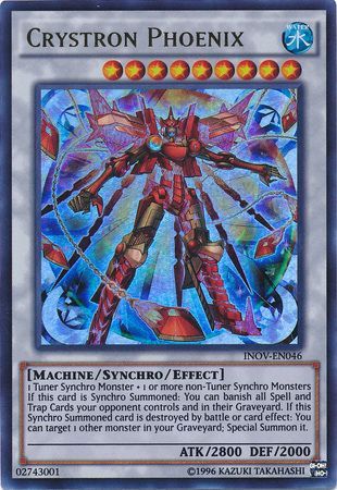 Crystron Phoenix INOV EN046 Ultra Rare Unlimited Crystron Phoenix INOV EN046 Ultra Rare Unlimited