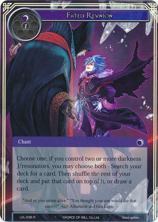 Fated Reunion LEL 036 Rare Foil Fated Reunion LEL 036 Rare Foil