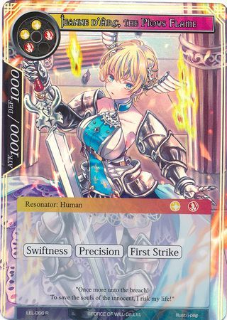 Jeanne d Arc the Pious Flame LEL 066 Rare Foil Force of Will Legacy Lost Foil Singles Jeanne d Arc the Pious Flame LEL 066 Rare Foil Force of Will Legacy Lost Foil Singles