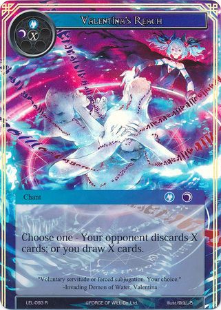 Valentina s Reach LEL 093 Rare Foil Valentina s Reach LEL 093 Rare Foil