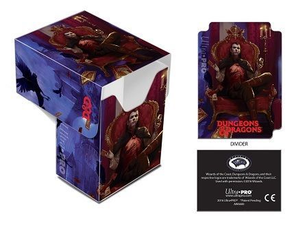 Ultra Pro Dungeons and Dragons Count Strahd von Zarovich Full View Deck Box UP86518 Ultra Pro Dungeons and Dragons Count Strahd von Zarovich Full View Deck Box UP86518