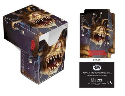 Ultra Pro Dungeons and Dragons Beholder Full View Deck Box UP86520 Deck Boxes Gaming Storage Ultra Pro Dungeons and Dragons Beholder Full View Deck Box UP86520 Deck Boxes Gaming Storage