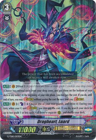 Dragheart Luard G TD10 003EN Foil G Trial Deck 10 Ritual of Dragon Sorcery Singles Dragheart Luard G TD10 003EN Foil G Trial Deck 10 Ritual of Dragon Sorcery Singles