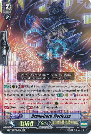 Dragwizard Morfessa G BT09 006EN Triple Rare RRR Dragwizard Morfessa G BT09 006EN Triple Rare RRR