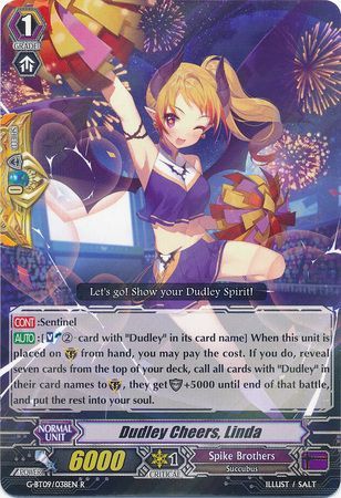 Dudley Cheers Linda G BT09 038EN Rare R G Booster Set 9 Divine Dragon Caper Singles Dudley Cheers Linda G BT09 038EN Rare R G Booster Set 9 Divine Dragon Caper Singles