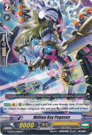 Million Ray Pegasus G BT09 048EN Common C G Booster Set 9 Divine Dragon Caper Singles Million Ray Pegasus G BT09 048EN Common C G Booster Set 9 Divine Dragon Caper Singles