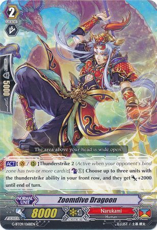 Zoomdive Dragoon G BT09 068EN Common C G Booster Set 9 Divine Dragon Caper Singles Zoomdive Dragoon G BT09 068EN Common C G Booster Set 9 Divine Dragon Caper Singles