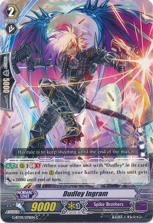 Dudley Ingram G BT09 078EN Common C G Booster Set 9 Divine Dragon Caper Singles Dudley Ingram G BT09 078EN Common C G Booster Set 9 Divine Dragon Caper Singles