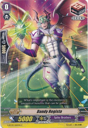 Dandy Regista G BT09 084EN Common C G Booster Set 9 Divine Dragon Caper Singles Dandy Regista G BT09 084EN Common C G Booster Set 9 Divine Dragon Caper Singles