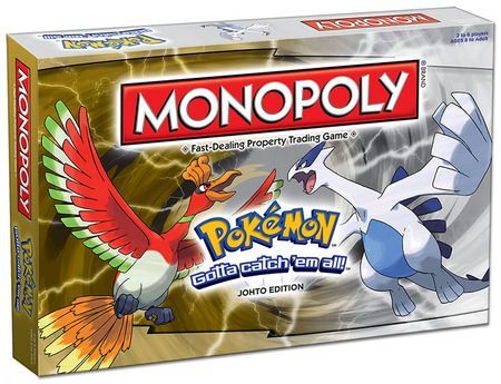 Monopoly Pokemon Johto Edition board game USAopoly Board Games A Z Monopoly Pokemon Johto Edition board game USAopoly Board Games A Z