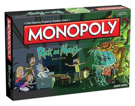 Monopoly Rick and Morty board game USAopoly Monopoly Rick and Morty board game USAopoly
