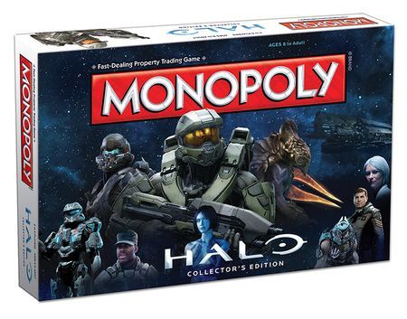 Monopoly Halo Collector s Edition board game USAopoly Monopoly Halo Collector s Edition board game USAopoly