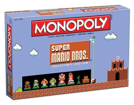 Monopoly Super Mario Bros Collector s Edition board game USAopoly Monopoly Super Mario Bros Collector s Edition board game USAopoly
