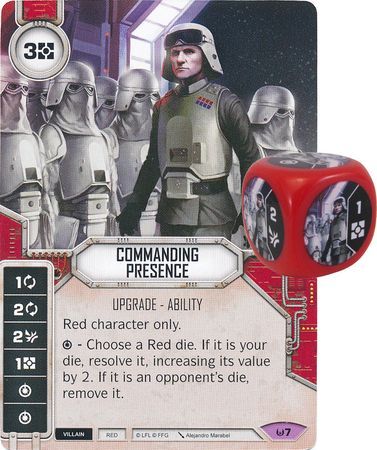 Commanding Presence 7 Legendary Includes Premium Die Star Wars Destiny Awakenings Singles Commanding Presence 7 Legendary Includes Premium Die Star Wars Destiny Awakenings Singles