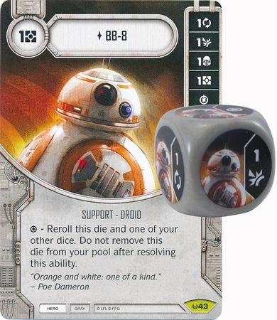 BB 8 43 Rare Includes Premium Die Star Wars Destiny Awakenings Singles BB 8 43 Rare Includes Premium Die Star Wars Destiny Awakenings Singles