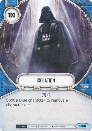 Isolation 85 Common Star Wars Destiny Awakenings Singles Isolation 85 Common Star Wars Destiny Awakenings Singles