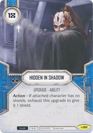 Hidden in Shadow 90 Uncommon Star Wars Destiny Awakenings Singles Hidden in Shadow 90 Uncommon Star Wars Destiny Awakenings Singles