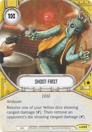 Shoot First 133 Uncommon Star Wars Destiny Awakenings Singles Shoot First 133 Uncommon Star Wars Destiny Awakenings Singles