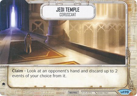 2 x Common Jedi Temple #170 Star Wars Destiny Awakenings 