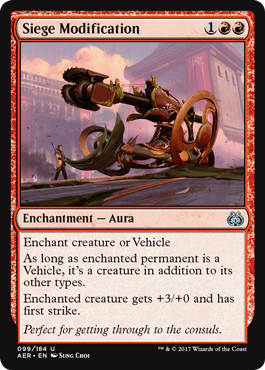 Siege Modification 099 184 Aether Revolt Singles Siege Modification 099 184 Aether Revolt Singles
