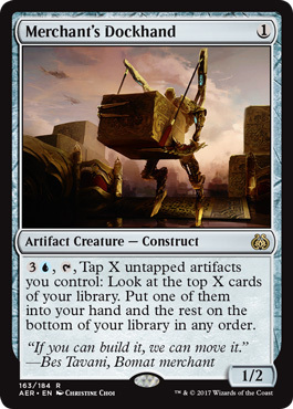 Merchant s Dockhand 163 184 Aether Revolt Singles Merchant s Dockhand 163 184 Aether Revolt Singles